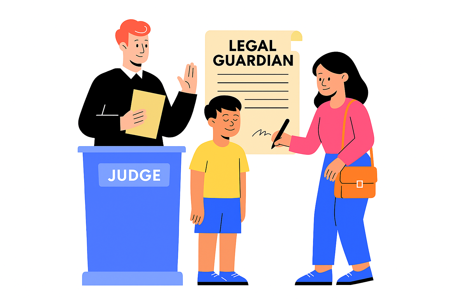 Asignar un nuevo tutor legal. Aura Seguros.